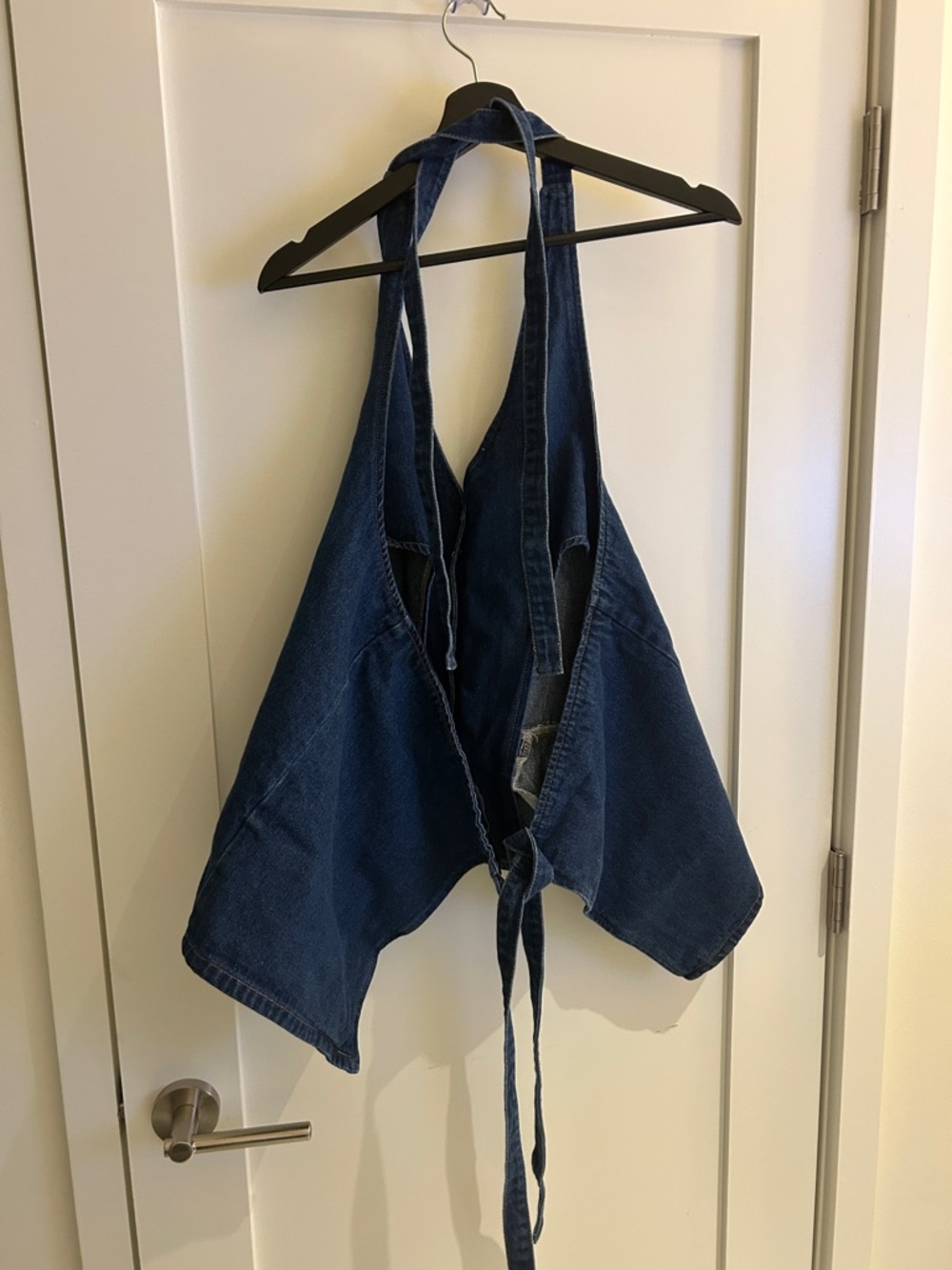Lioness Hills Halter Top in Dark Denim - Picture 4 of 6